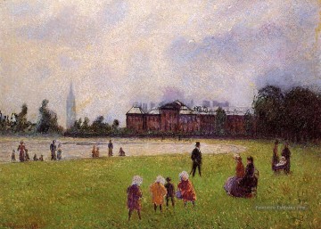  camille - kensington gardens londres 1890 Camille Pissarro